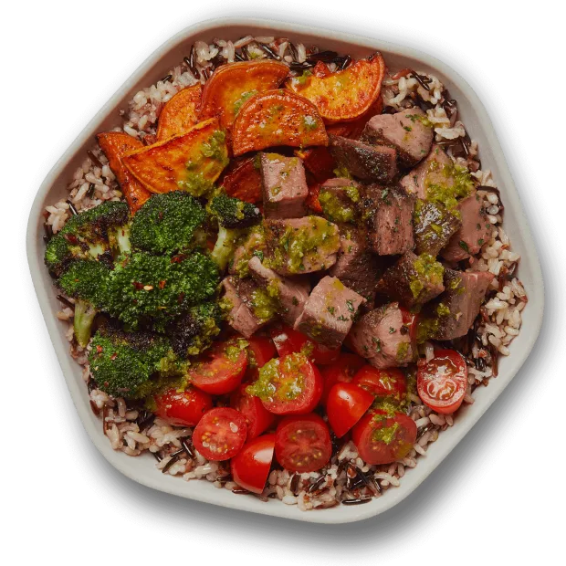 Caramelized Garlic Steak
